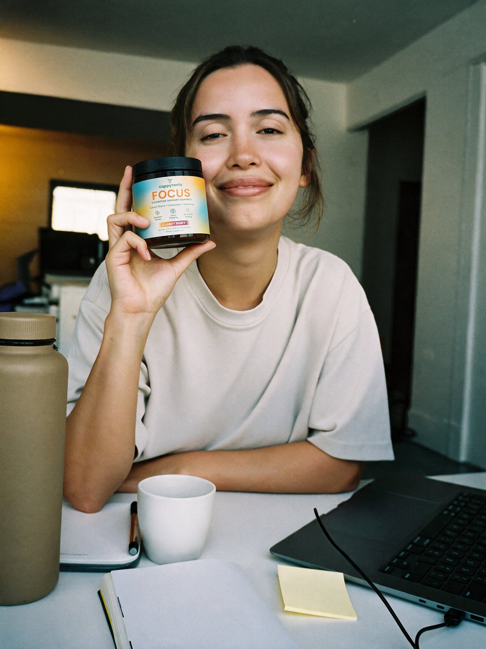 Cynthia S. with Cappy Roots Gummy
